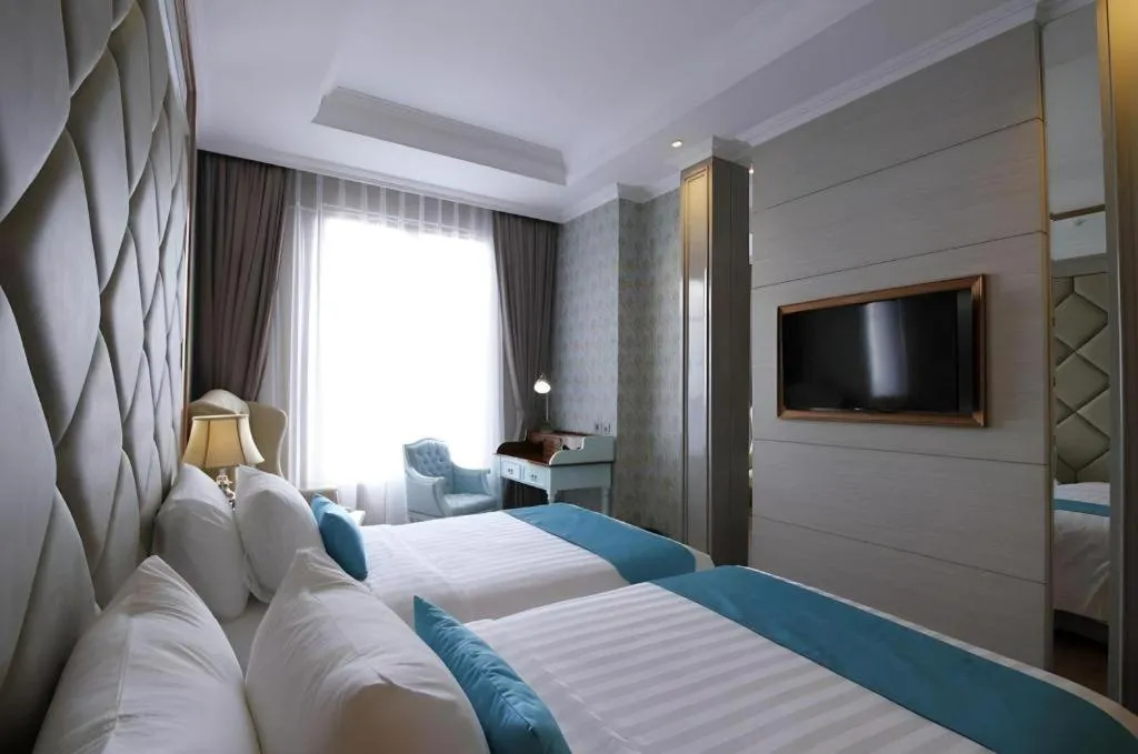 Bed in d'primahotel Bandung