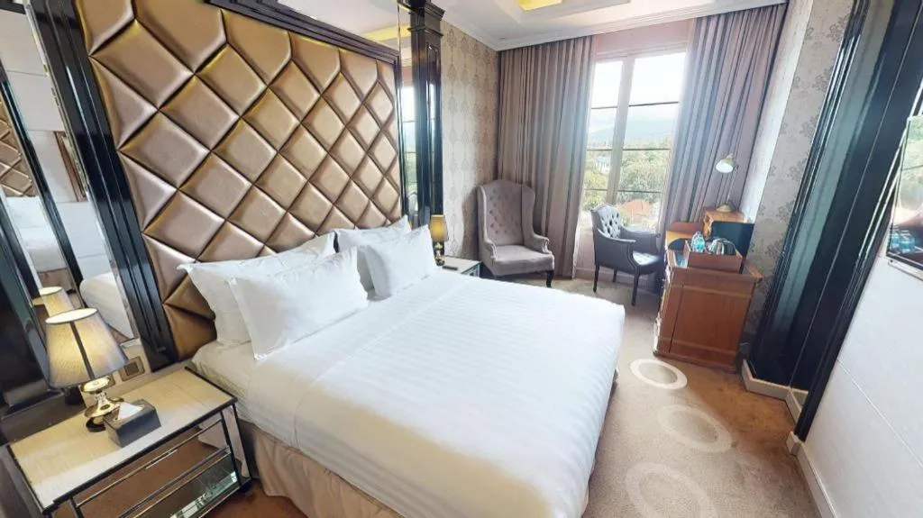 Bed in d'primahotel Bandung