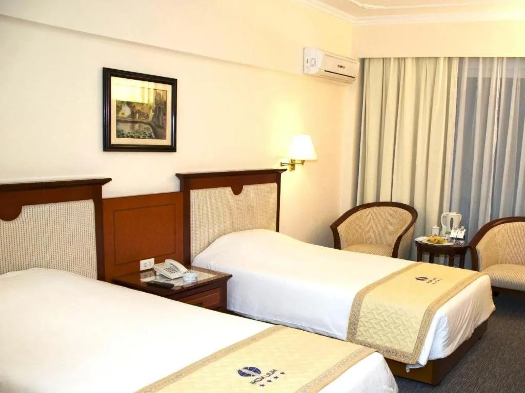 Bed in Huu Nghi Hotel