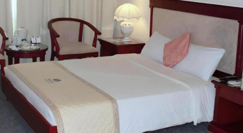 Bed in Huu Nghi Hotel