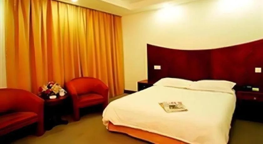 Bed in Jinjiang Inn Select Shanghai Nanjing Road Pedestrian Street
