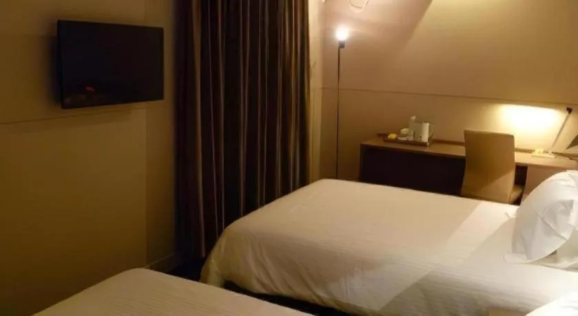 Bed in Jinjiang Inn Select Shanghai Nanjing Road Pedestrian Street