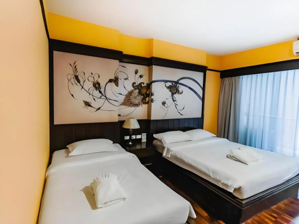 Bed in Sarita Chalet and Spa Hotel