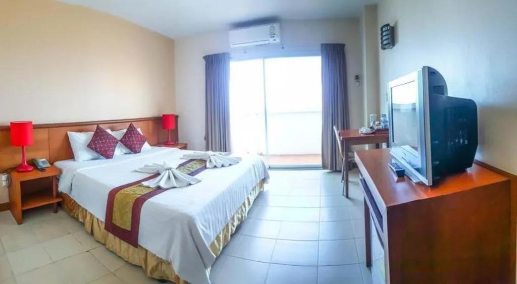 Bed in Eastiny Plaza hotel