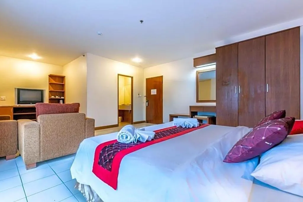 Bed in Eastiny Plaza hotel