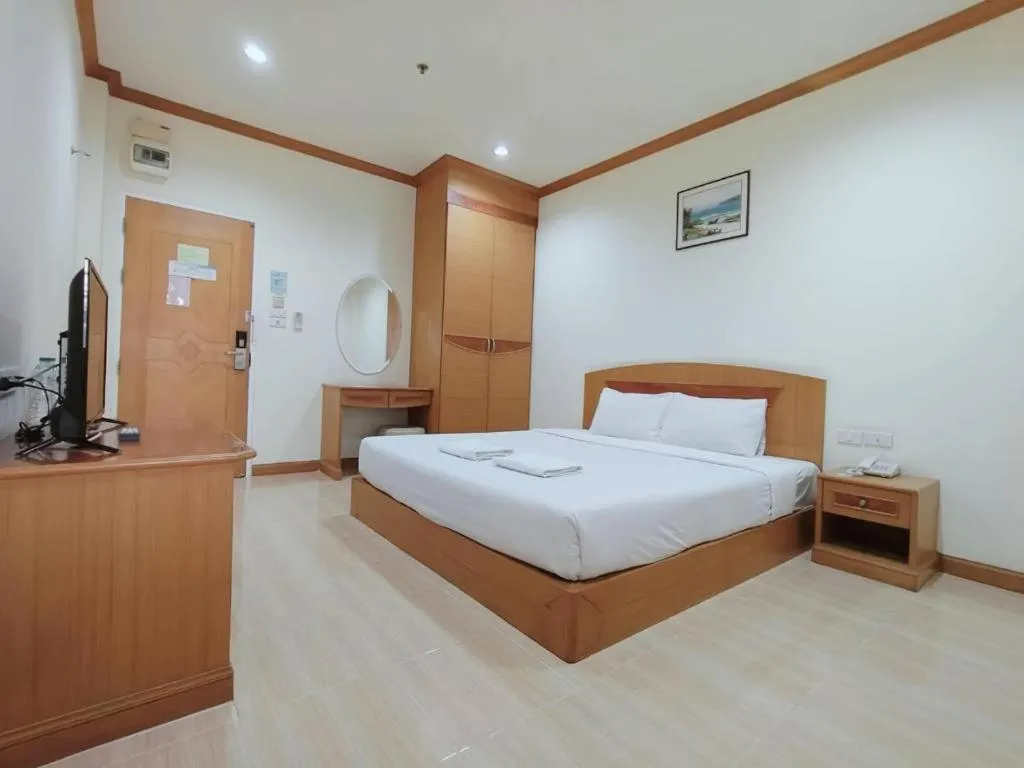 Bed in Sabai Hotel Korat