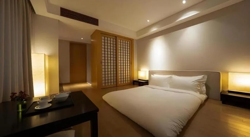 Bed in Hotel Illua