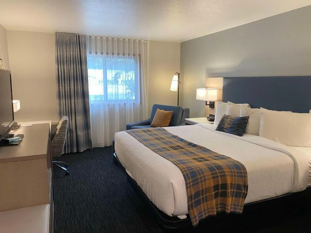 Bed in Best Western Lake Lucille Inn