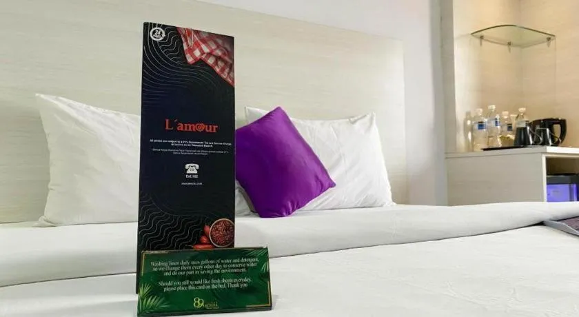 Bed in 89 Hotel Batam