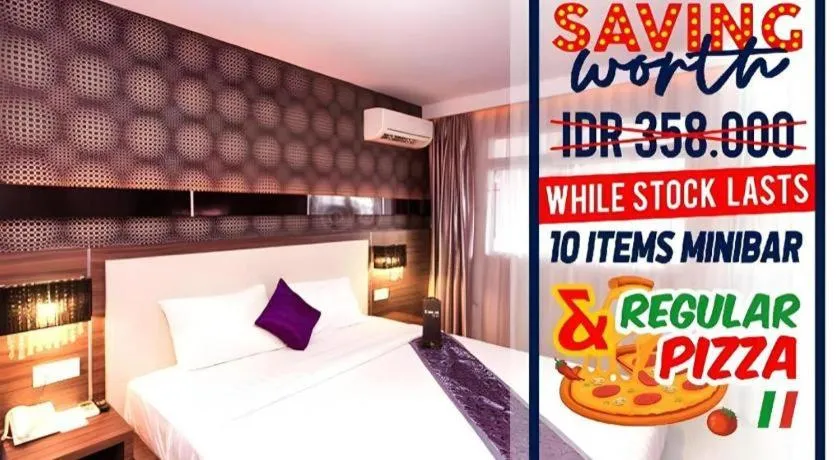 Bed in 89 Hotel Batam