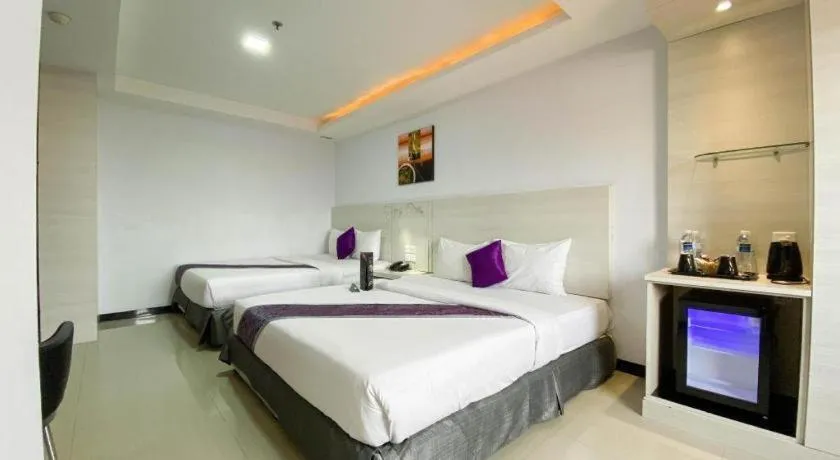 Bed in 89 Hotel Batam