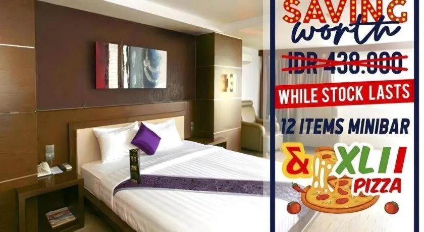 Bed in 89 Hotel Batam