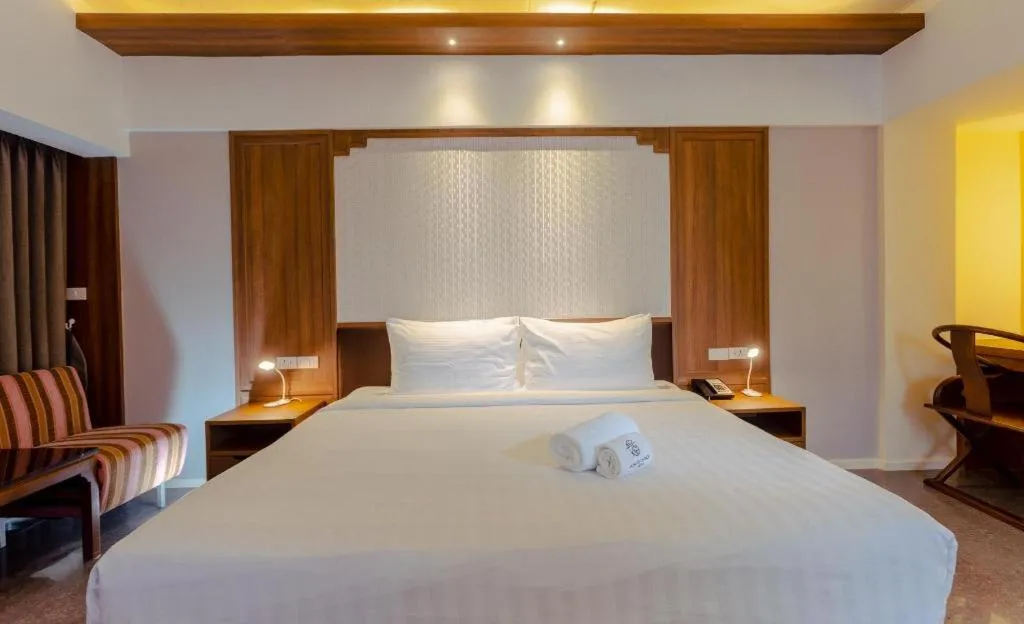 Bed in Bonito Chinos Hotel