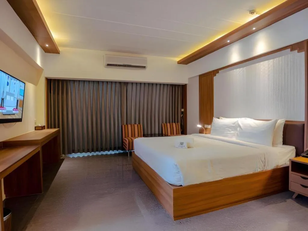 Bed in Bonito Chinos Hotel