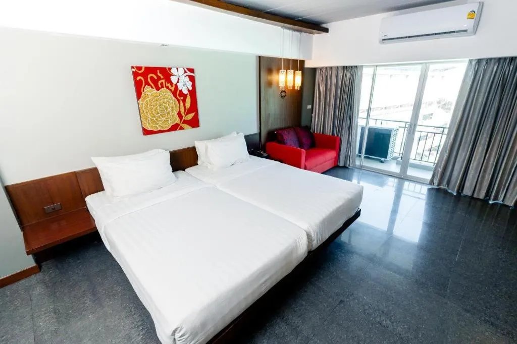 Bed in Bonito Chinos Hotel