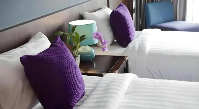 Bed in Bonito Chinos Hotel