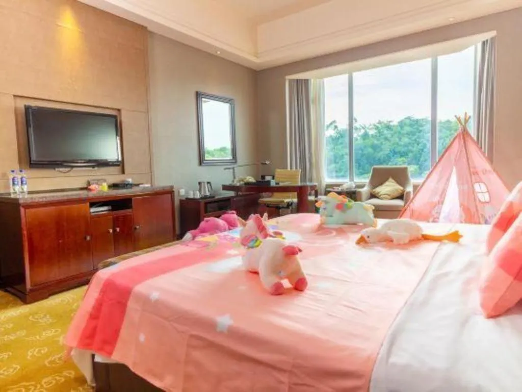 Bed in Quanzhou Guest House Hotel