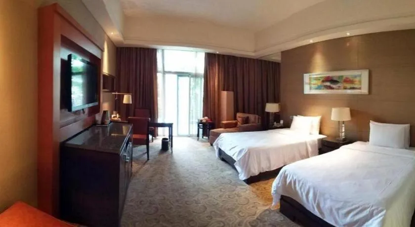 Bed in Quanzhou Guest House Hotel