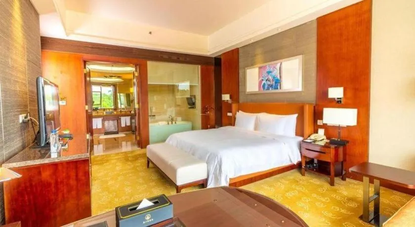 Bed in Quanzhou Guest House Hotel