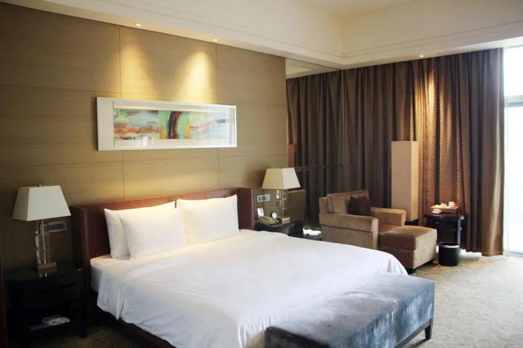 Bed in Quanzhou Guest House Hotel