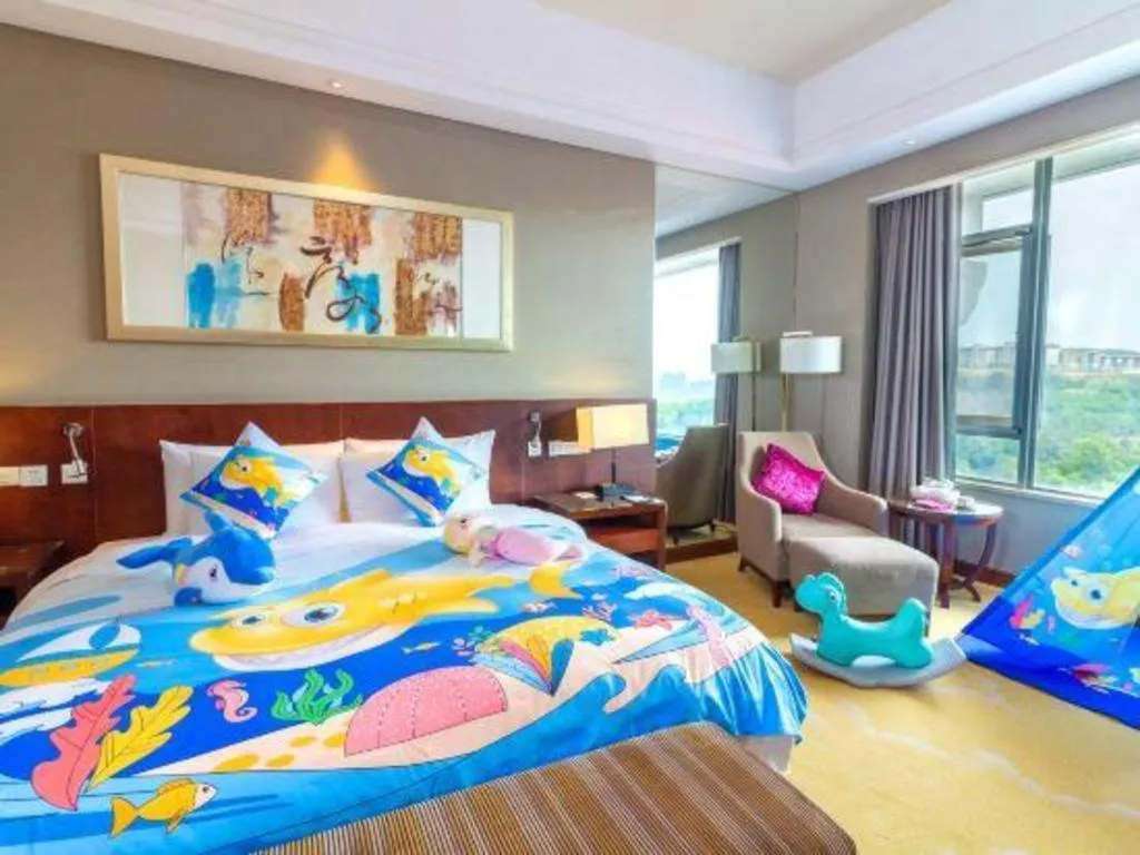 Bed in Quanzhou Guest House Hotel