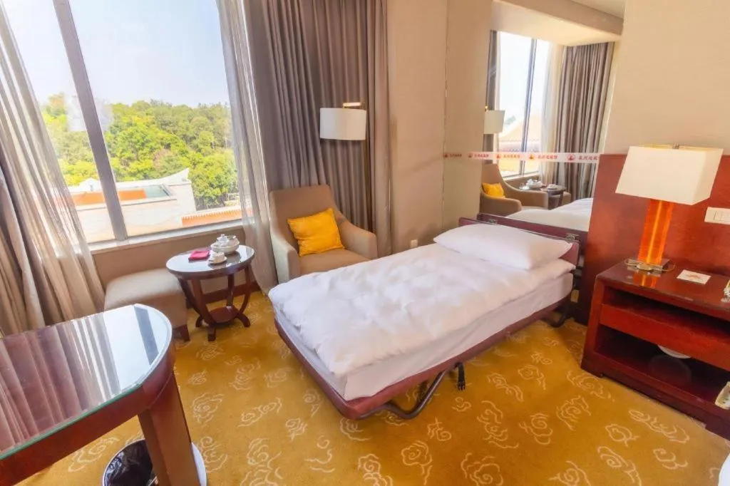 Bed in Quanzhou Guest House Hotel