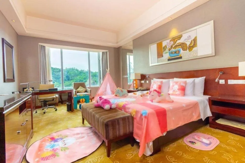Bed in Quanzhou Guest House Hotel