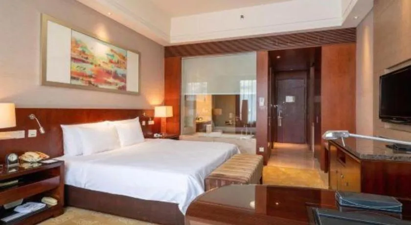 Bed in Quanzhou Guest House Hotel