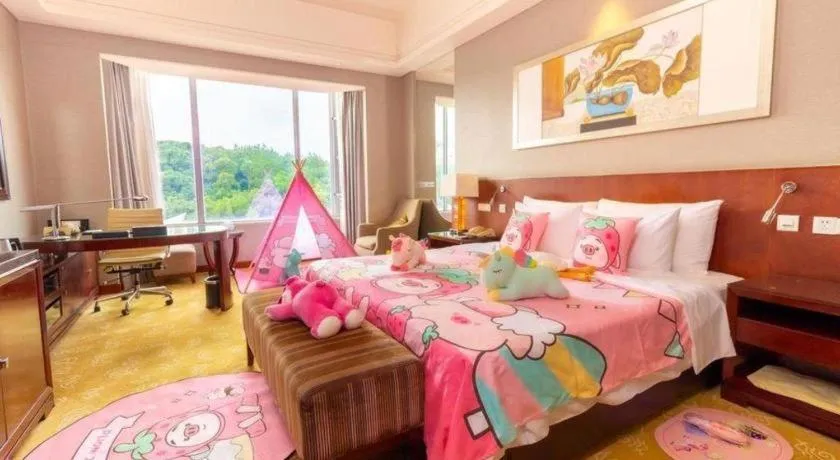 Bed in Quanzhou Guest House Hotel