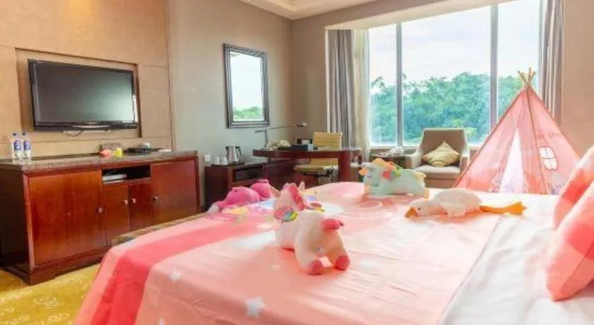 Bed in Quanzhou Guest House Hotel