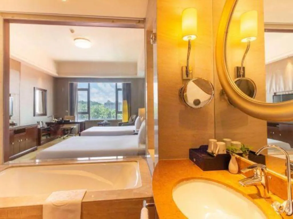 Bed in Quanzhou Guest House Hotel