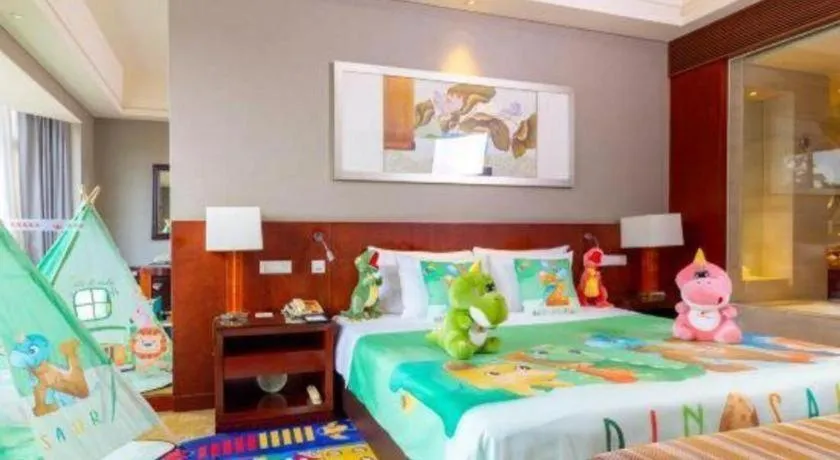 Bed in Quanzhou Guest House Hotel