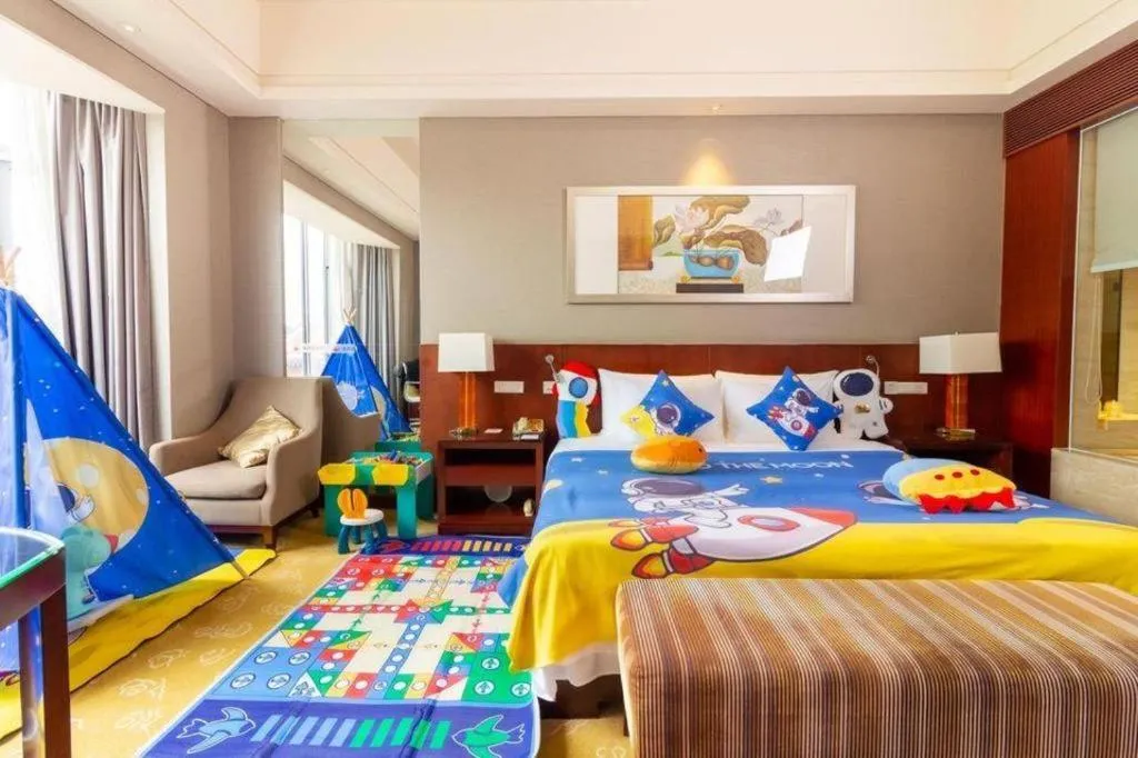 Bed in Quanzhou Guest House Hotel