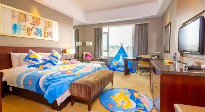 Bed in Quanzhou Guest House Hotel
