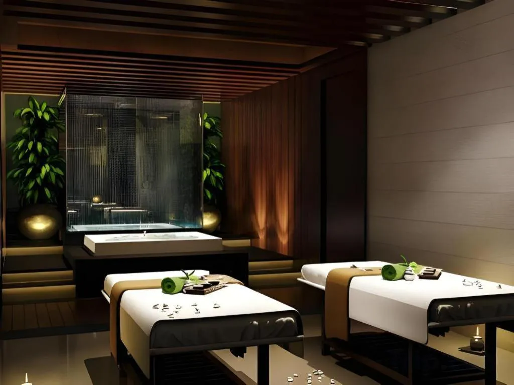 Bed in Hotel Tentrem Yogyakarta