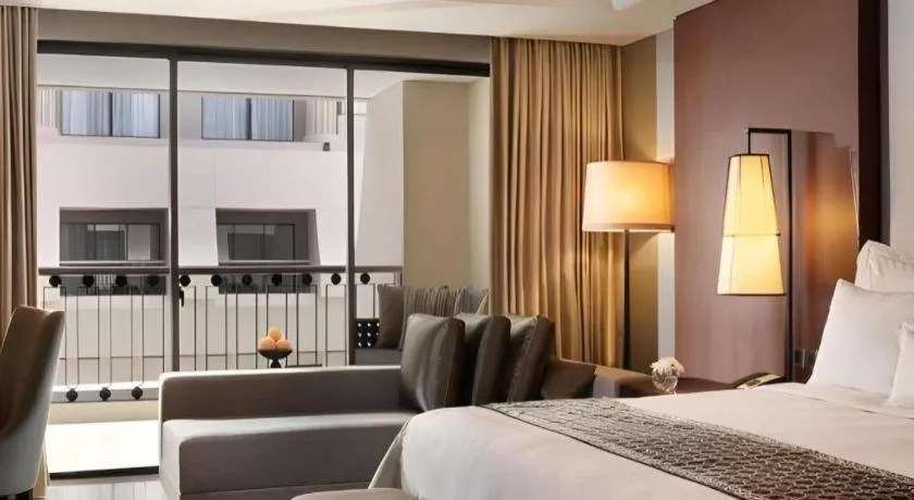 Bed in Hotel Tentrem Yogyakarta