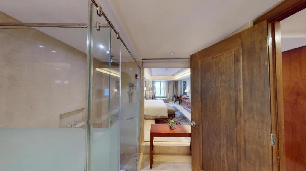 Bed in Hotel Tentrem Yogyakarta