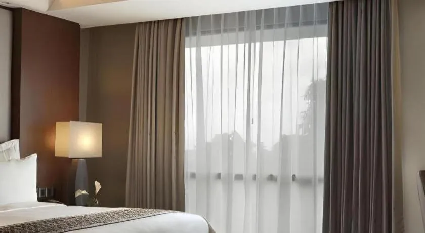 Bed in Hotel Tentrem Yogyakarta