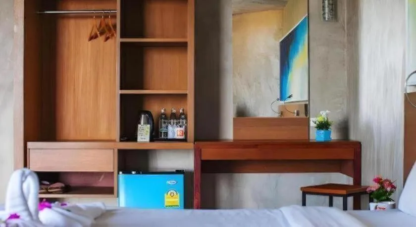 Bed in B2 Sea View Pattaya Boutique & Budget Hotel