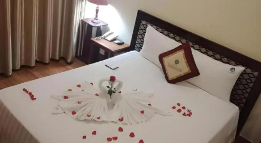 Bed in 7S Hotel Thu Bon Danang