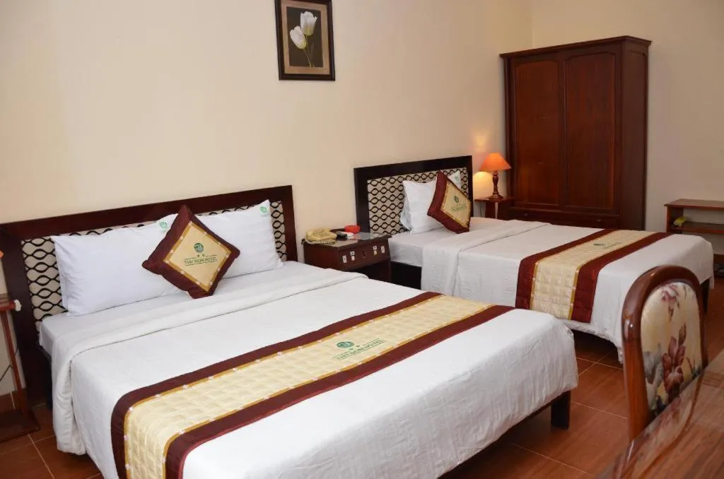 Bed in 7S Hotel Thu Bon Danang