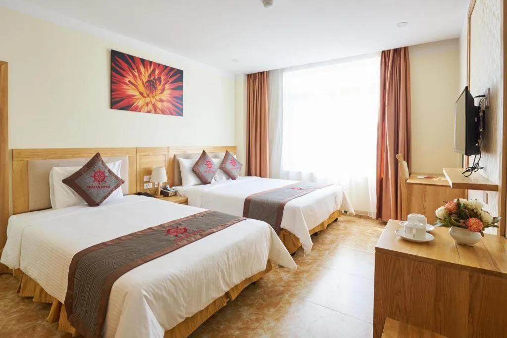 Bed in Thai An Hotel