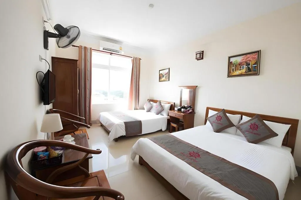 Bed in Thai An Hotel