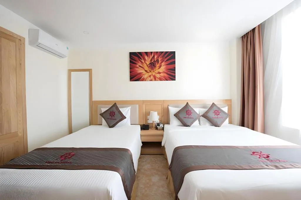 Bed in Thai An Hotel