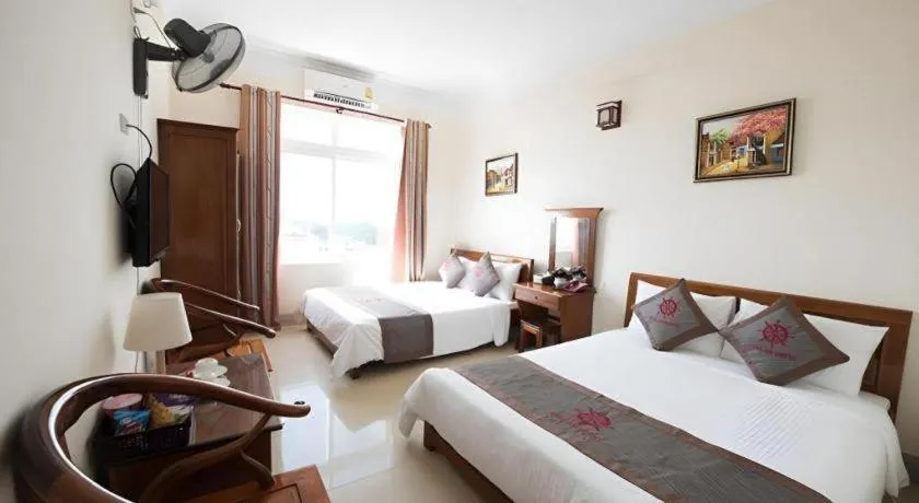 Bed in Thai An Hotel