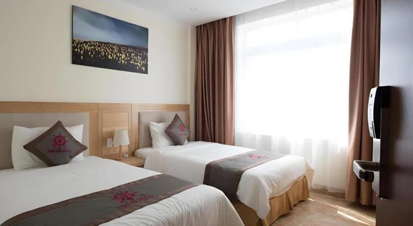 Bed in Thai An Hotel