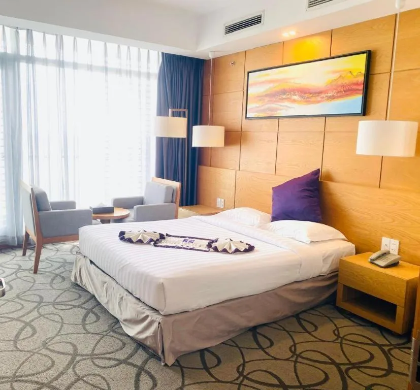 Bed in Iris Hotel Can Tho