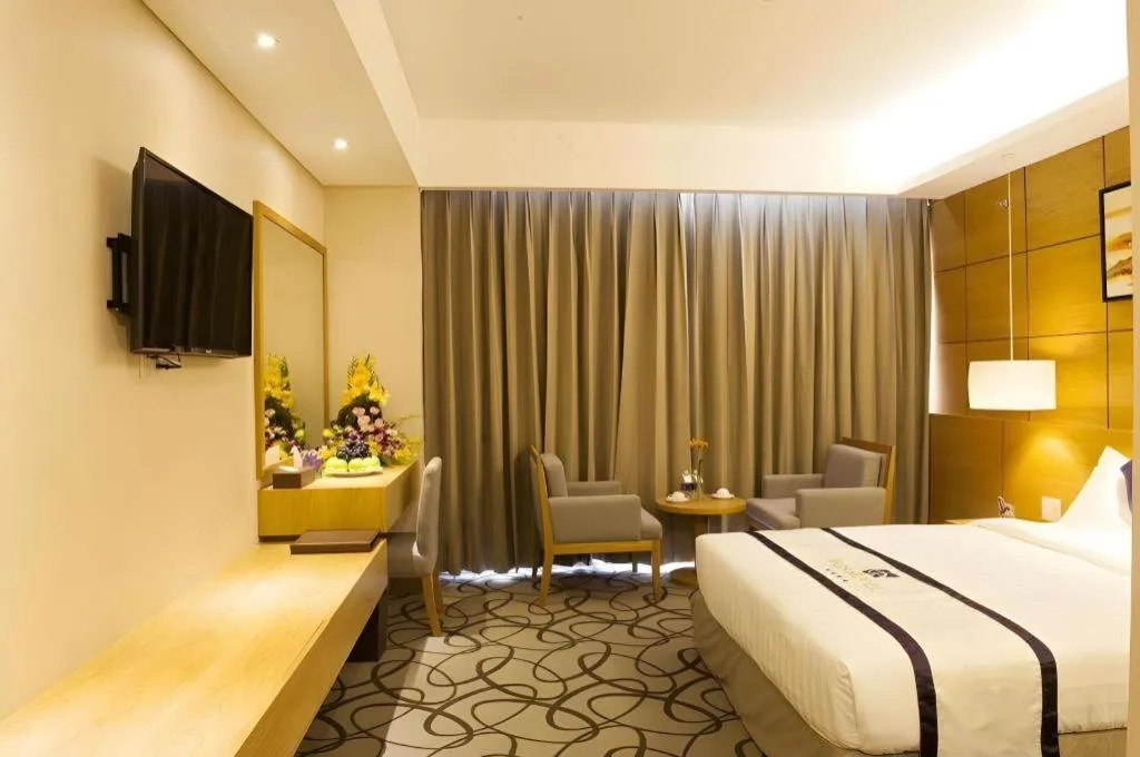 Bed in Iris Hotel Can Tho