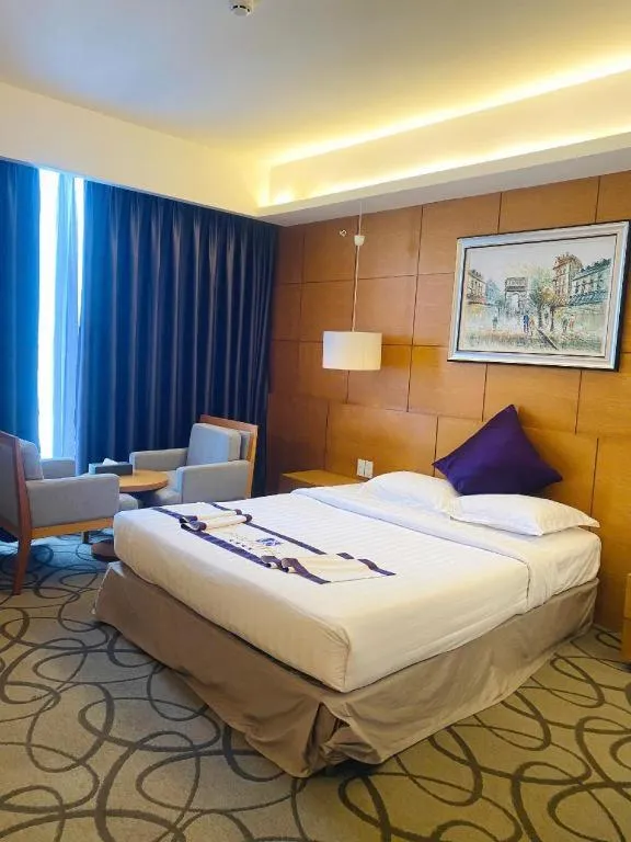 Bed in Iris Hotel Can Tho