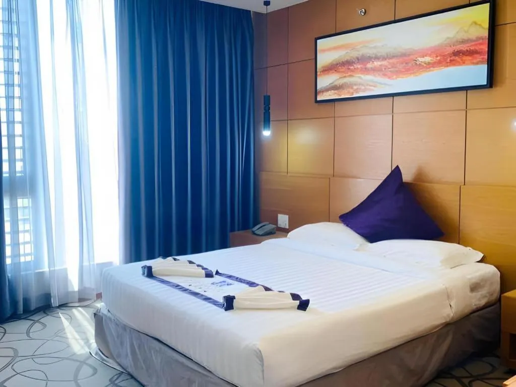 Bed in Iris Hotel Can Tho